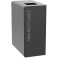 Poubelle borne TRI SELECTIF 65 lt CUBATRI AUTRES DECHETS gris/gris
