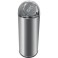 COLLECNET poubelle 52 lt avec cendrier (cuve inox, tête chromée)