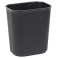 Poubelle anti-feu noire (13,2 litres)
