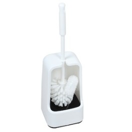 Garniture WC + brosse avec retour