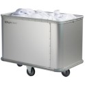 Chariot SOLIGHT LAUNDRY SPRING aluminium (Bac &agrave; linge)