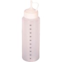 Flacon 500 ml gradu&eacute; INCOLORE avec bec