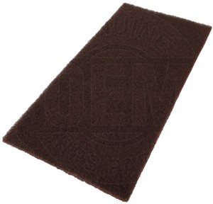 MiTOR pads bruns ECOPREP 26x12 cm (20 pièces)