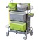 Chariot MICRORAPID COMPACT INOX (vert/gris) - PRIX ACTION
