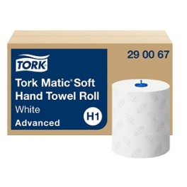 Rouleaux essuie-mains TORK H1, Extra-blanc, 2 c (6 rlx) - JUSQU'A EPU