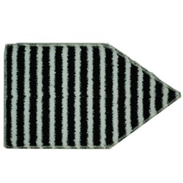 EXCENTR Pad Hard microfibre blanc-noir (30-50) (pi&egrave;ce)