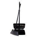 Ensemble pelle basculante ferm&eacute; + balai t&eacute;lescopique GM (noir)