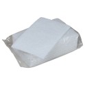 Tampon abrasif blanc - dim 23x15 cm (10 pi&egrave;ces)