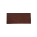 ECOPREP pad &agrave; main brun 25 cm, &eacute;paisseur 0,5 cm (20 pi&egrave;ces)