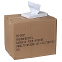 Sachets hygi&eacute;niques blancs (carton 48 x 30 p.)