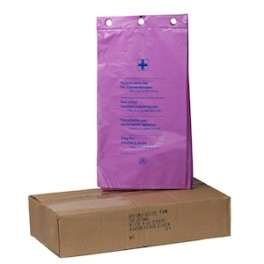 Sachets hygi&eacute;niques violets (carton 2000 p.)