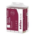Essuie-mains V blanc, 2 couches, cellulose, Ecolabel (paquet 4032 p.)