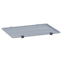 Couvercle gris pour bac plastique ( 60 x 40 x 1 cm)