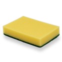 Eponge synth&eacute;tique jaune abrasif vert GM (NEW)