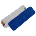ZYP frange microfibre bleue &agrave; bouclettes 40 cm