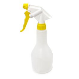 Vaporisateur CLUB neutre avec t&ecirc;te jaune (500 ml)