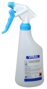 Vaporisateur VITRAL avec t&ecirc;te bleue (650 ml)