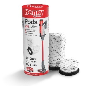 Sacs PODS p/ aspirateur NUMATIC QUICK NQ.100 (10 pi&egrave;ces)