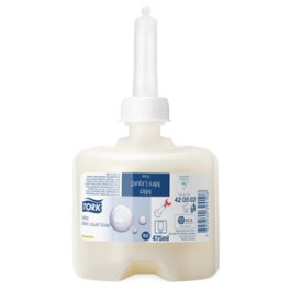 Savon liquide nacr&eacute; mini S2 TORK PREMIUM 475ml (carton de 8 flacons)