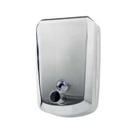 Distributeur de savon &agrave; remplissage PUSH 1.2 lt (inox)