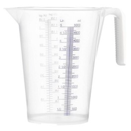 R&eacute;cipient doseur gradu&eacute; 5 lt 