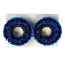 I-MOP XL brosses bleues avec anneaux noirs, dures (2 pi&egrave;ces)