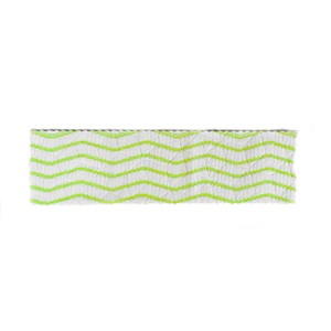Bandeau microfibre cycle court WAVE vert 46 cm (30 pi&egrave;ces)