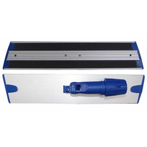 ZYP support rasant alu 40 cm p/balai r&eacute;servoir ECO bleu 500 ml