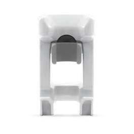UNI-CONNECT fixation accessoire sur paroi chariot ALPHA car&eacute;n&eacute;