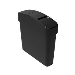 XIBU SANITARY BIN ANALOG (L) Poubelle hygi&egrave;ne f&eacute;minine (noire)