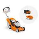 Tondeuse &agrave; batterie RMA 448 VC STIHL + accu AP300S + chargeur AL301