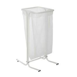 Support de sac 110 lt acier TUBAG (Blanc) sur pieds