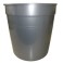 Corbeille à papier grise 38 cm (28 litres) 