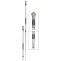 Manche t&eacute;lescopique aluminium 102-184 cm (gris-vert)