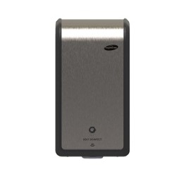 XIBU METAL INOX SEAT DISINFECT HYBRID Distributeur d&eacute;sinfectant WC