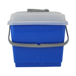 HUP BOX Boite bleue pour recharges de lingettes d&eacute;sinfectantes