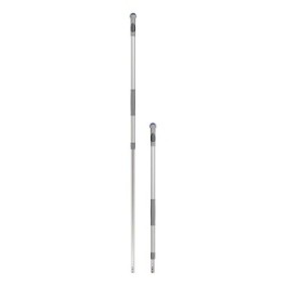 Manche t&eacute;lescopique aluminium 102-184 cm (gris)