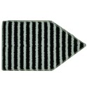 EXCENTR Pad Hard microfibre blanc-noir (30-50) (pi&egrave;ce)