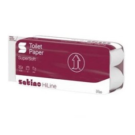 Papier WC blanc, cellulose, 3 couches, 250 cps (72 rouleaux) Ecolabel