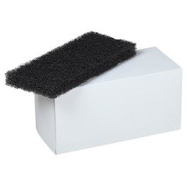 Pad &agrave; main 25 x 11 x 2,5 cm noir (10 pi&egrave;ces)