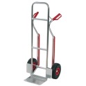 Diable aluminium avec roues caoutchouc