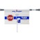 Panneau de signalisation déroulant ''STOP Cleaning'' pour porte 
