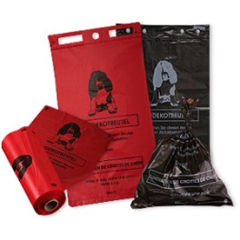 Sacs pour crottes de chien (carton 20 blocs de 100 p.)