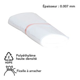55-65 lt ZOU TRANSPAR. (carton 40 x 20 sacs)
