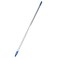 Manche aluminium à vis HYGIENE avec embout bleu 150 cm