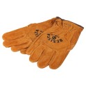 Gants de travail en cuir fin (taille 10/L)