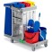 Chariot ALPHA 5107 SVG 2 Service 8 lt, 2 seaux 15 lt, presse, tiroir