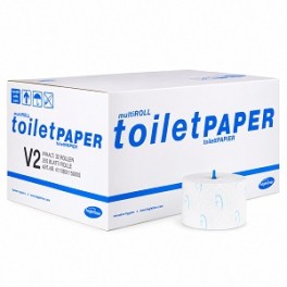 XIBU papier WC MULTIROLL V2, ECOLABEL 2 couches (32 rlx de 850 cps)