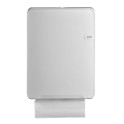 QUARTZ WHITE Distributeur d'essuie-mains MULTIFOLD (manuel) Q8 STD