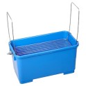Grille d'essorage inox bandeaux de lavage pour seau 22 lt